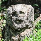 Holzskulptur in St. Martin