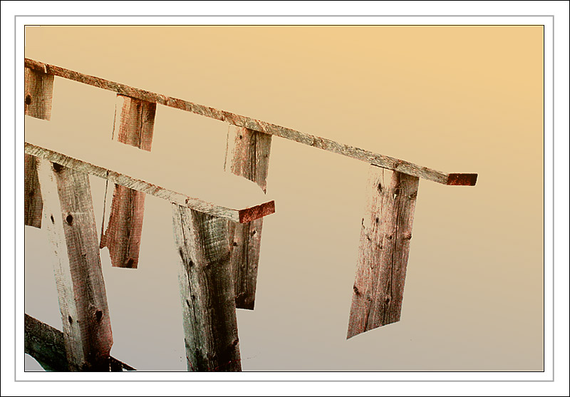 Holzsteg Foto & Bild | stillleben, stilleben, motive Bilder auf