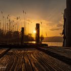 Holzsteg am Bielersee