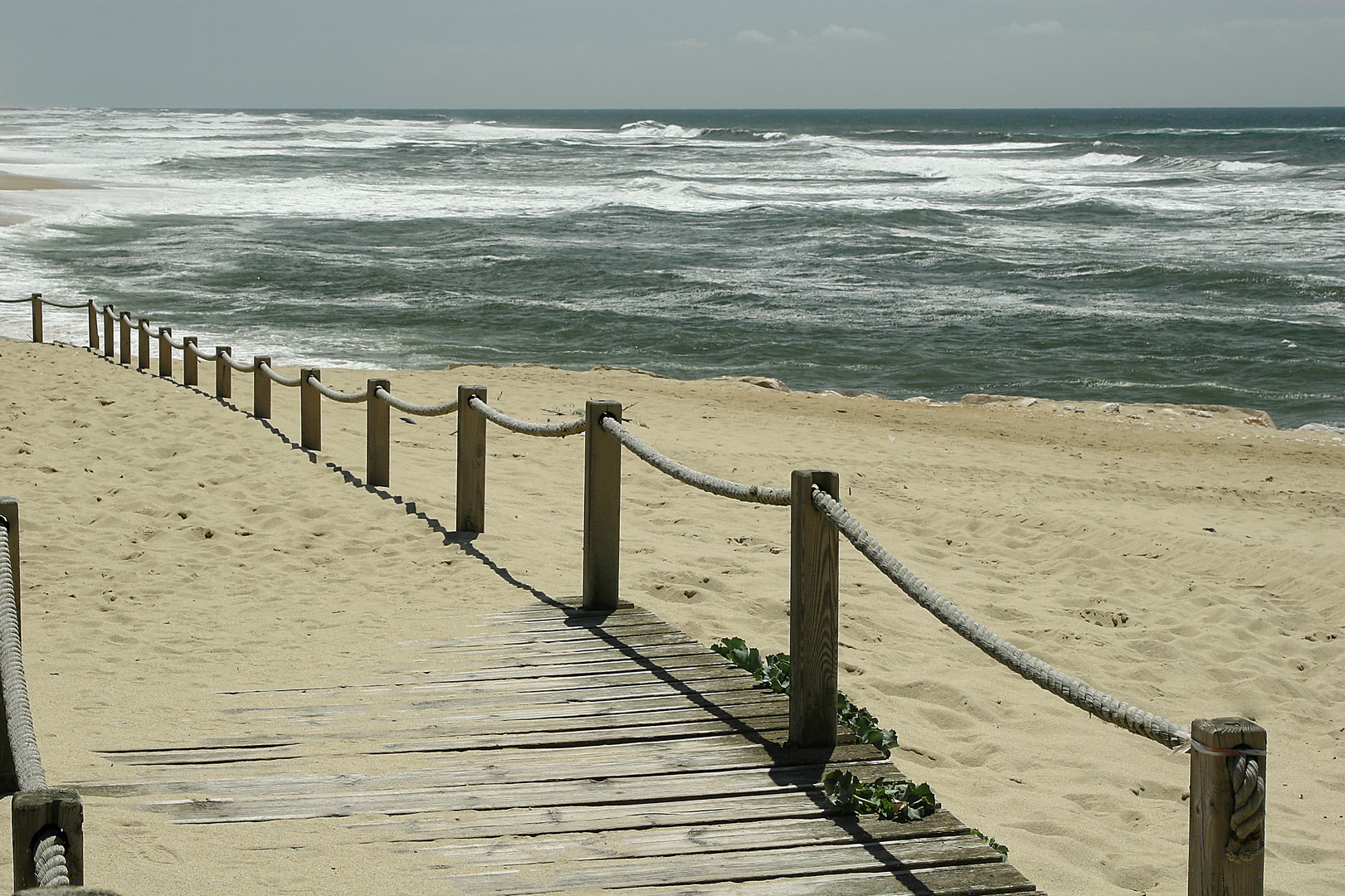 Holzsteg in Costa de Lavos