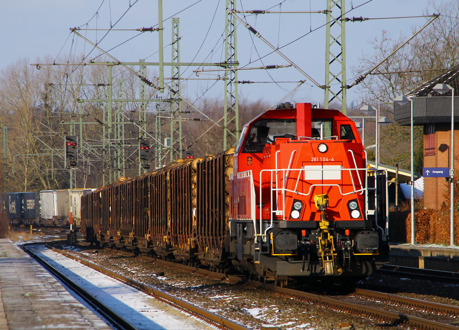 Holztransport aus Jübek