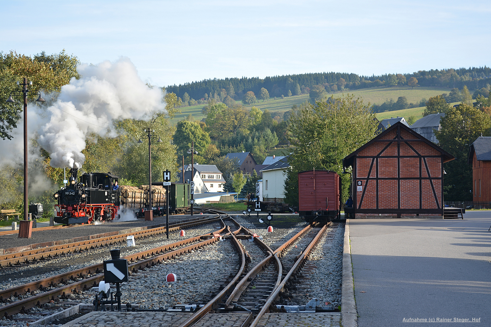 Holztransport aus Wolkenstein