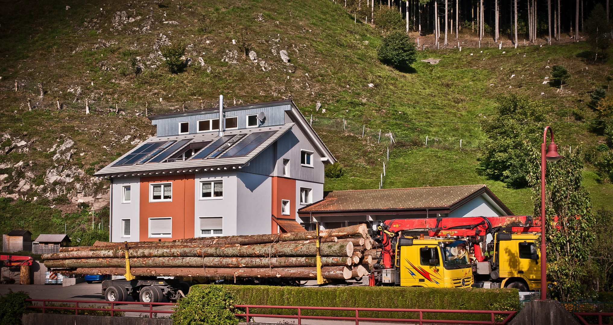 Holztransport heute