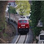 Holzverladung auf der Sennebahn