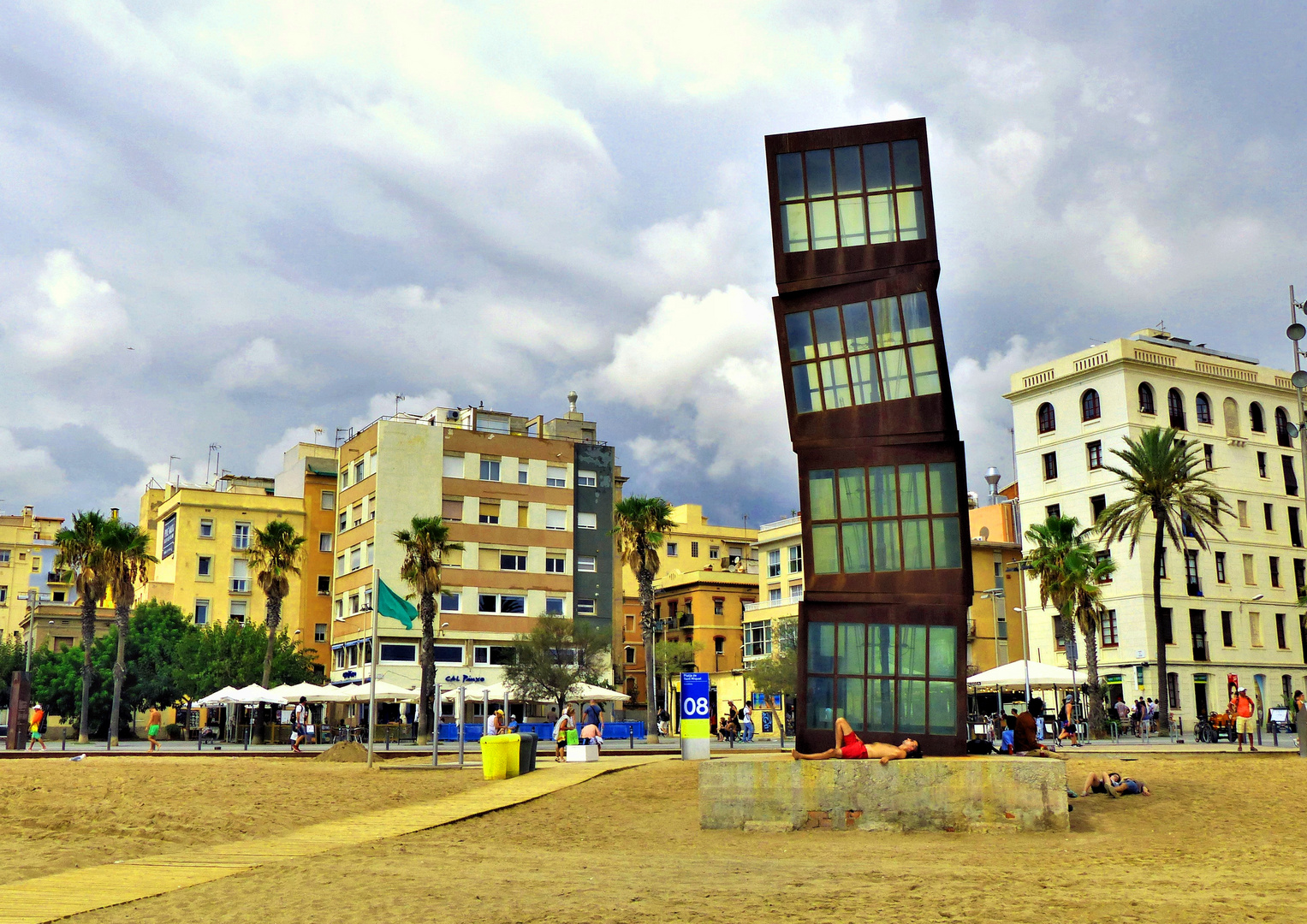 Homage á la Barceloneta