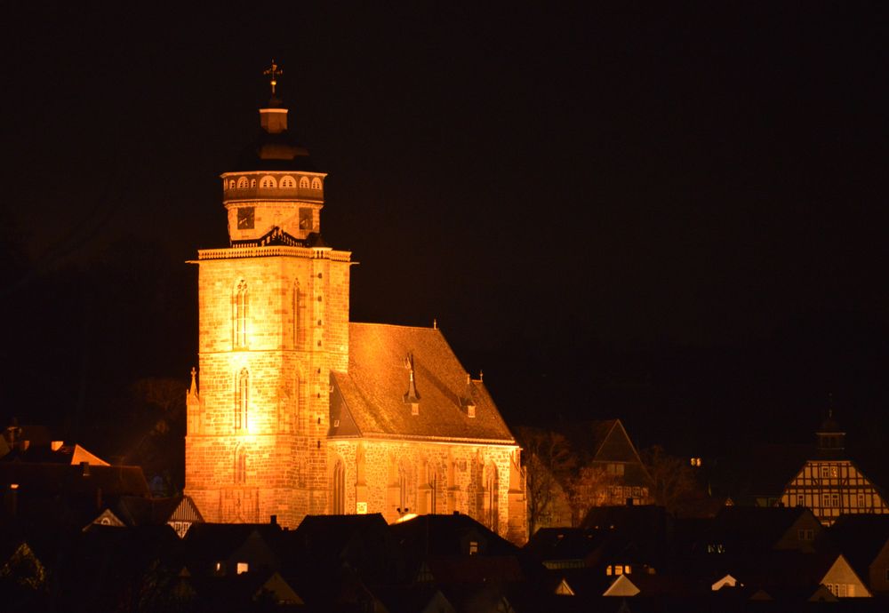 Homberg (Efze) am Abend (2)