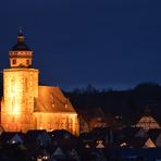 Homberg (Efze) am Abend