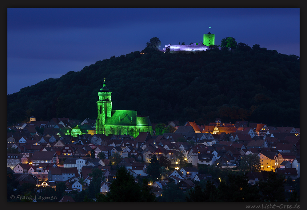 Homberg-Efze, Stadtpanorama zur Erinnerung an den Hessentag