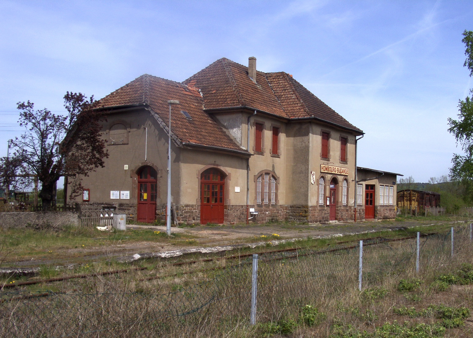 Hombourg-Budange - La gare