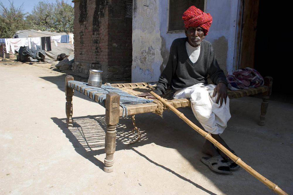 hombres de la India