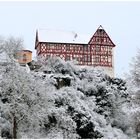 Homburger Schloss im winterlichen Ambiente ,