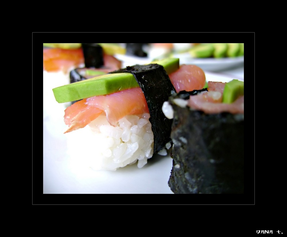 Home made sushi I.