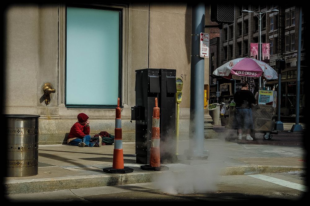 Homeless - Hot Dogs & Cold Drinks Just Around the Corner