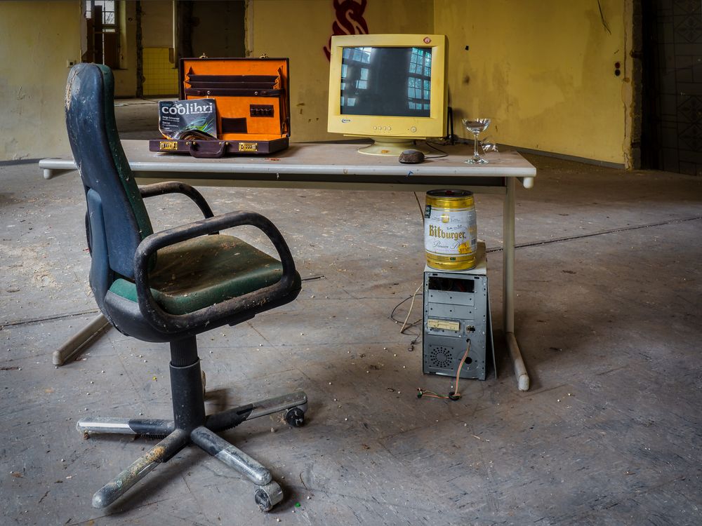 Homeoffice ? Foto & Bild | marodes, marode, motive Bilder auf fotocommunity