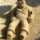 Homer Simpson am Strand...