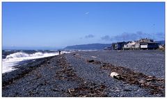 Homer Spit, Alaska, von unten