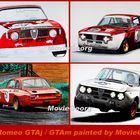 Hommage an Alfa Romeo GTAj / GTAm