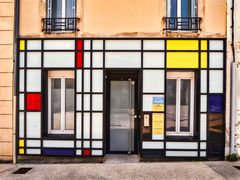 Hommage an Piet Mondrian Chaumont