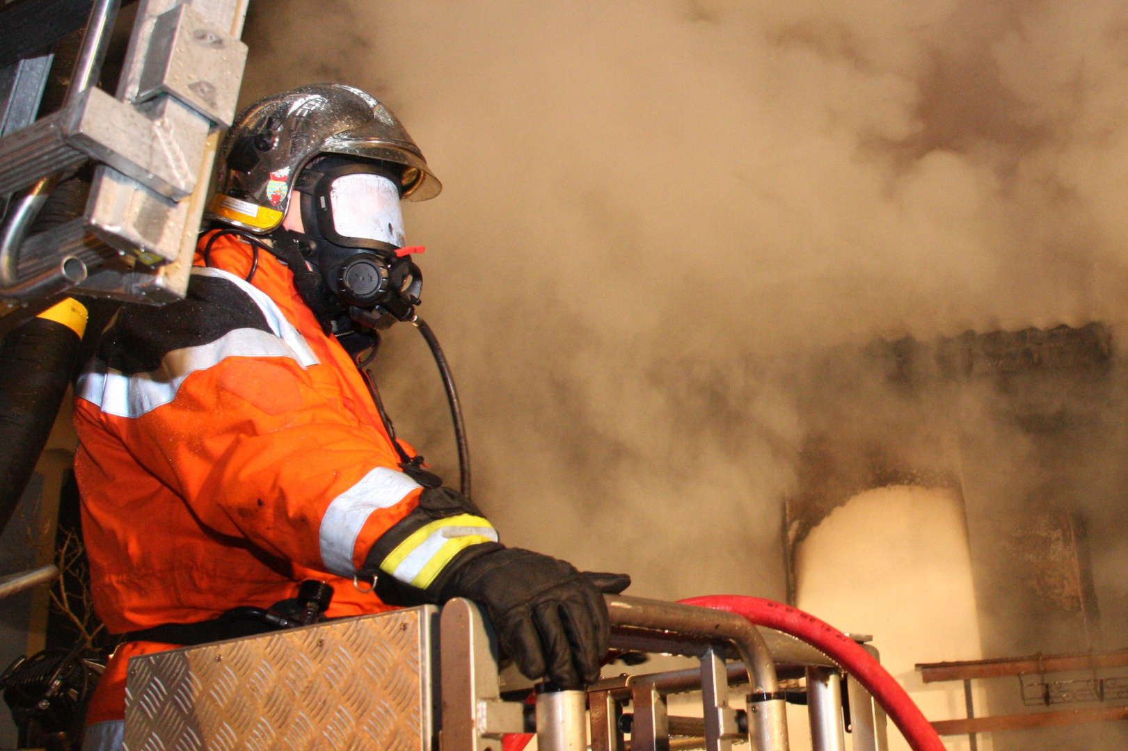 Hommage aux pompiers