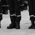 Hommages aux pompiers de France