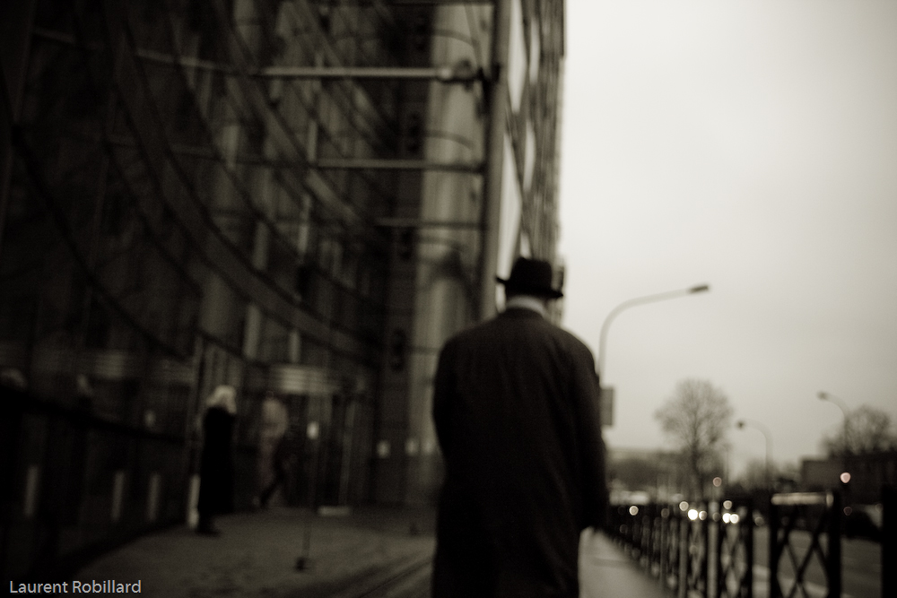 homme au chapeau