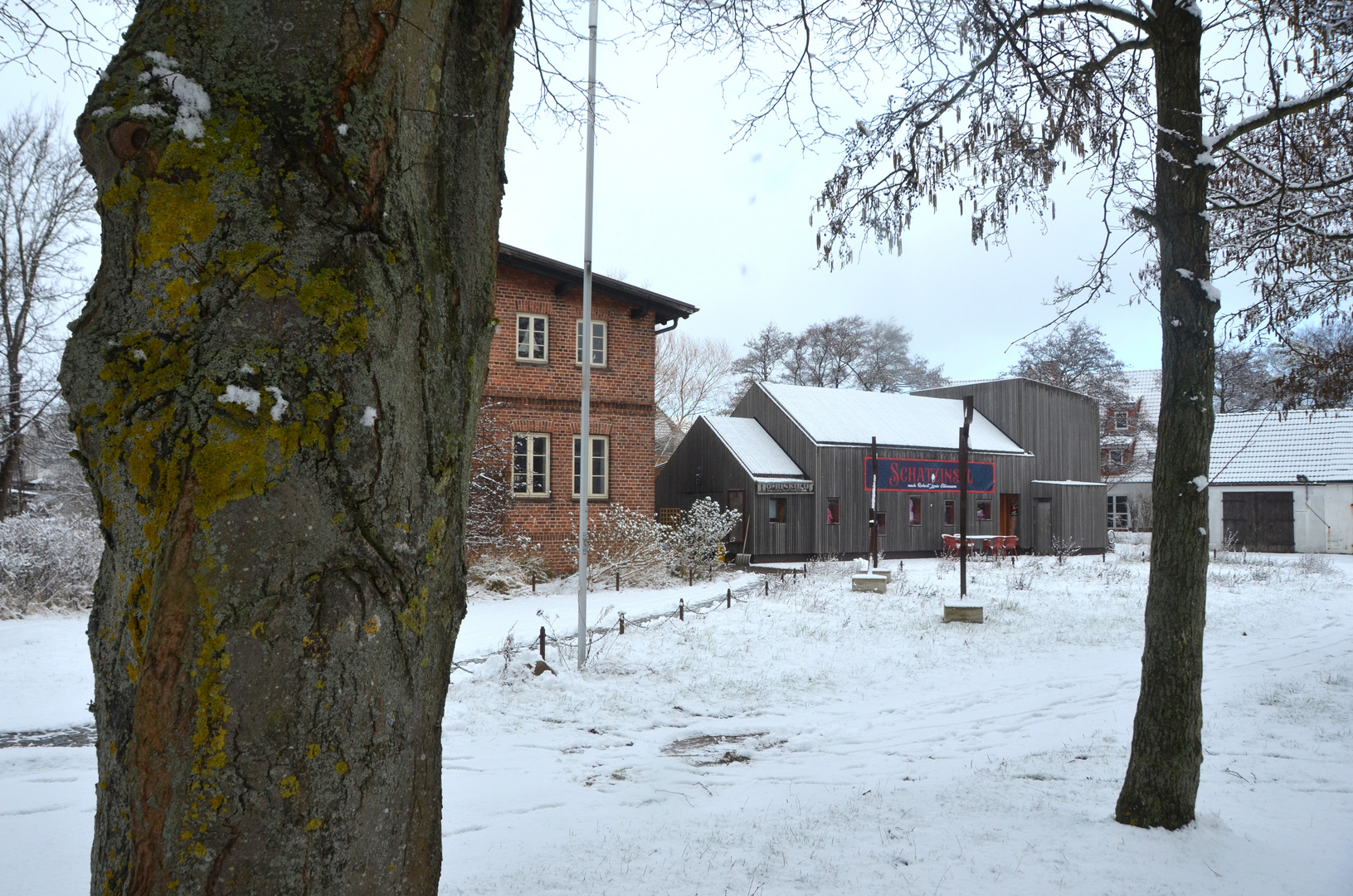 Homunkulus Figurensammlung Insel Hiddensee im Winter