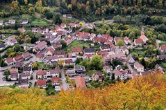 Honau im Herbstschmuck