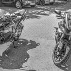 Honda CBR 125 und Yamaha Yzfr 125r