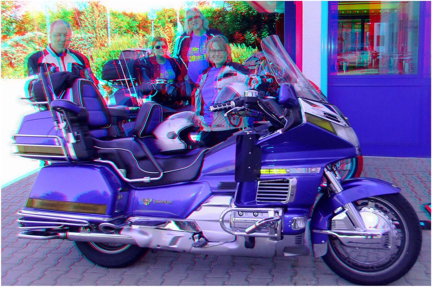 Honda Gold Wing (3D-Foto)