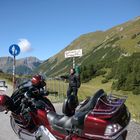 Honda Goldwing GL 1800 am Hahntennjoch