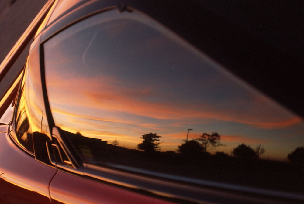 Honda NSX VOR dem Sonnenuntergang Dia-Scan 4