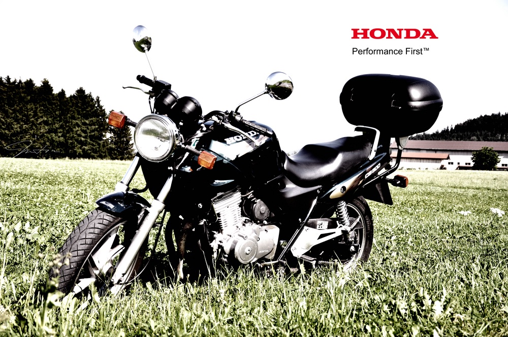 "Honda - Performance First" - Honda CB500