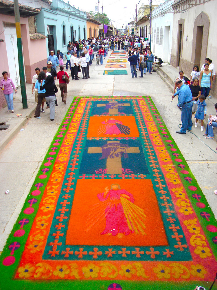 honduras, alfombras de comayagua