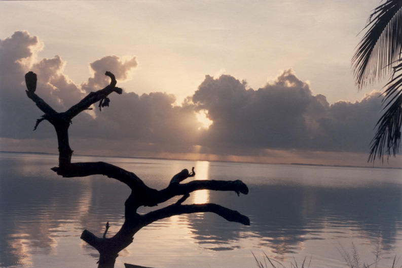 Honduras, Laguna Caratasca, Sonnenaufgang