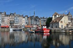 Honfleur am Hafen