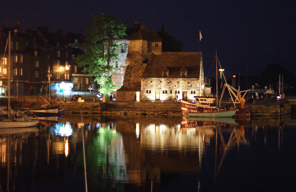 Honfleur bei Nacht