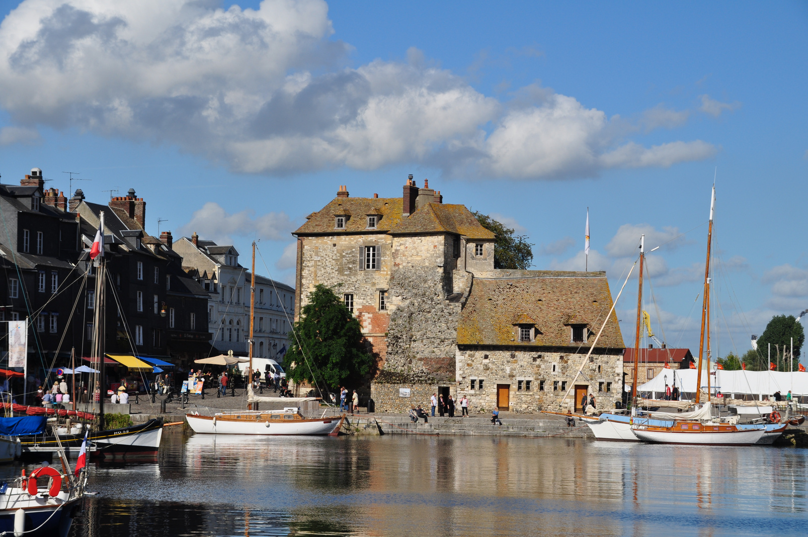 Honfleur frankrijk jachthaven