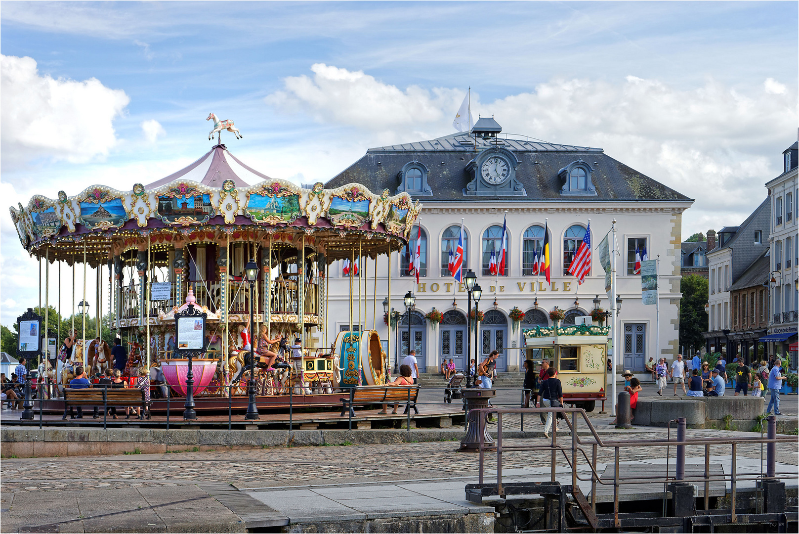 Honfleur - Hier geht es rund