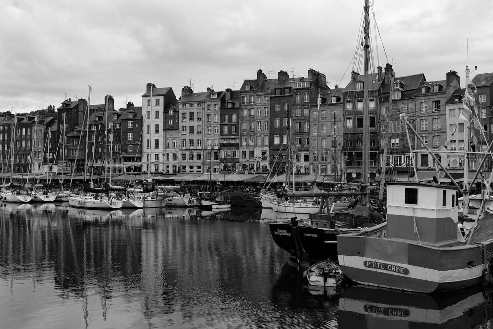 Honfleur, idyllisches Hafenstädchen in der Normandie