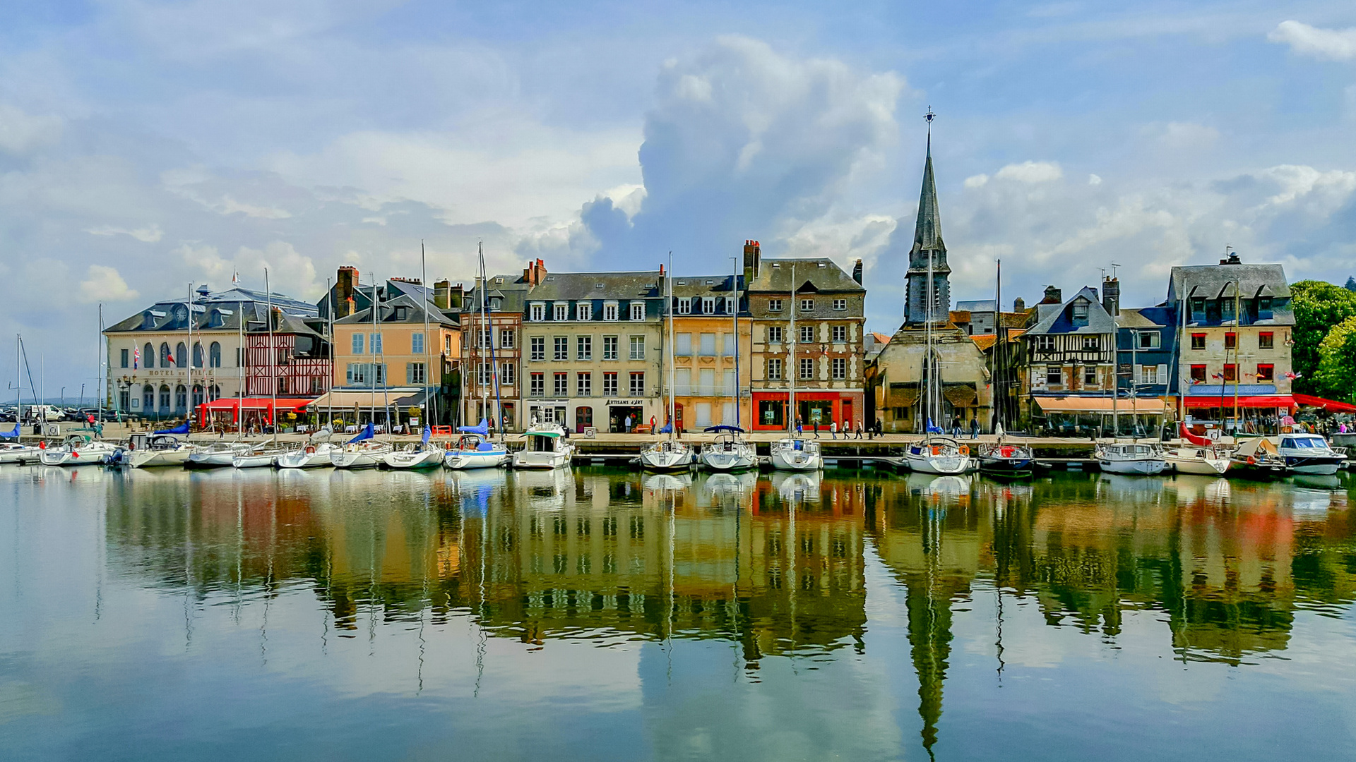 Honfleur - kleines Städtchen an der Côte Fleurie