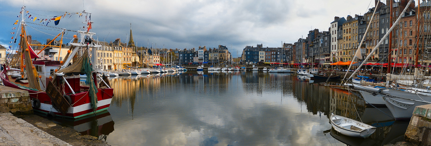 Honfleur, le vieux bassin