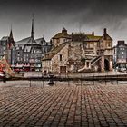 Honfleur sous la pluie