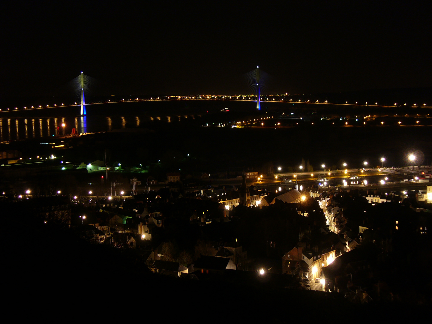 Honfleur und Pont de Normandie