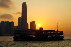 Hong Kong - 80 Jahre alte Star Ferry