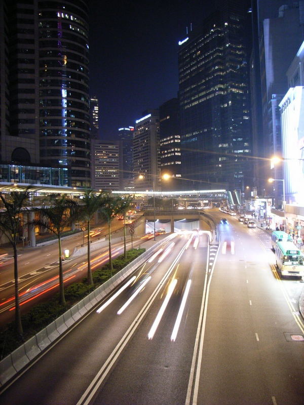 Hong Kong bei Nacht