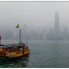 Hong Kong bei Nebel