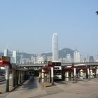 Hong Kong Bus Terminus at Tsim Sha Tsui, HK