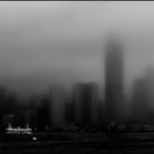 Hong Kong harbour mist