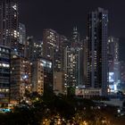 Hong Kong Island bei Nacht