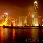 Hong Kong Island @ night